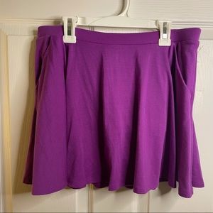 Justice Purple Skirt size 20
